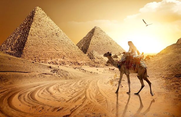 3 Hours Tour to Giza Pyramids & Sphinx with a camel - Private tour