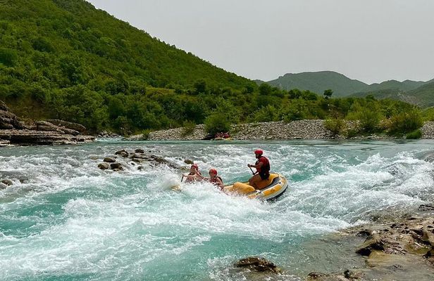 Vjosa River Rafting & Kayaking Adventure in Permet