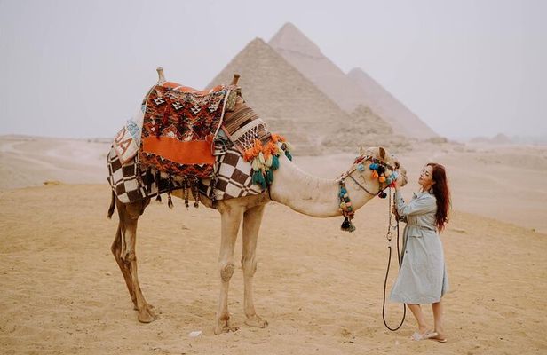 Giza Pyramids ,Sphinx ,Saqqara and Dahshur Historical Tour
