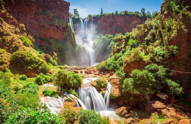 Full-day Visit To the Ouzoud Waterfalls with Boat Ride & Lunch