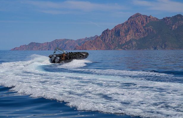 Scandola Girolata The Coves of Piana in Go Fast 10 Pax