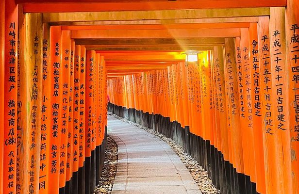 Kyoto Guided Walking Tour: Secret Zen Garden and Fushimi Inari