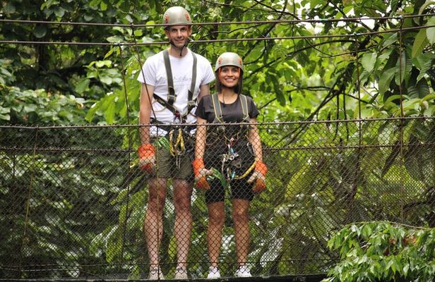 Full Day Rainforest Canopy ZipLine and Tram Pass Braulio Carrillo