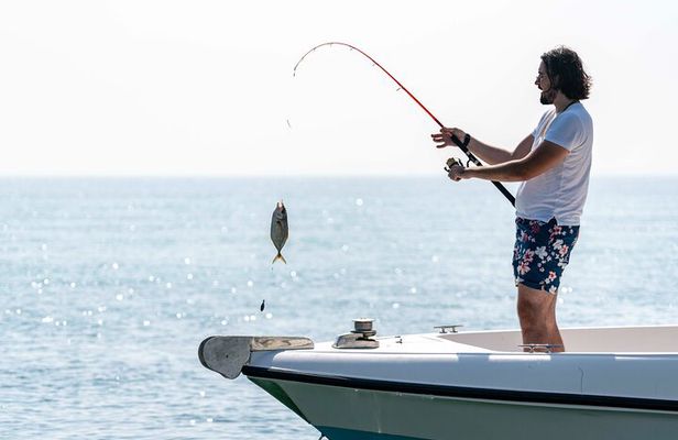 Combo Fishing and Island-Hopping Private 5 Hour Trip
