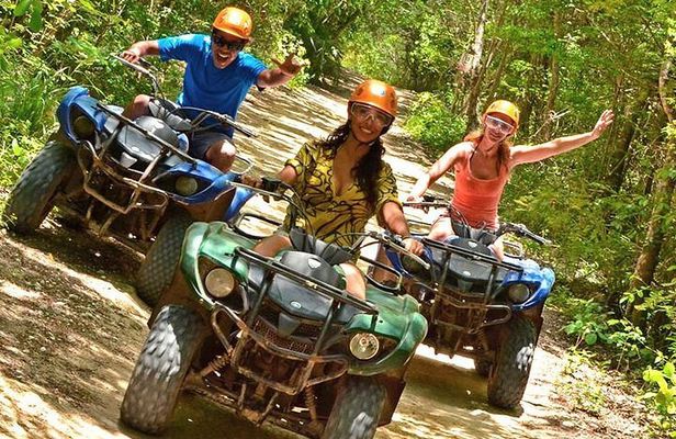  Roatan's Original ATV-n-Dip: ATV & West Bay Beach Experience