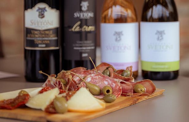 Montepulciano Wine Tasting with typical Tuscan Cold Cuts