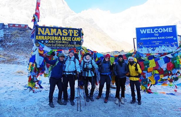 Kathmandu to Annapurna Base Camp Trek 7 Days Tour