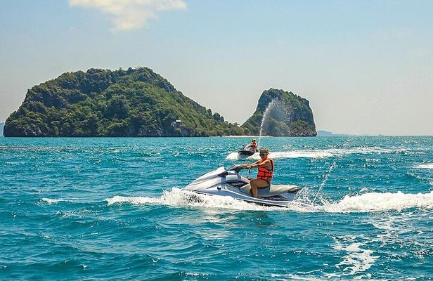 Phuket 6 Islands by jet ski Yamaha 4 hours 50 KM and Snorkelling