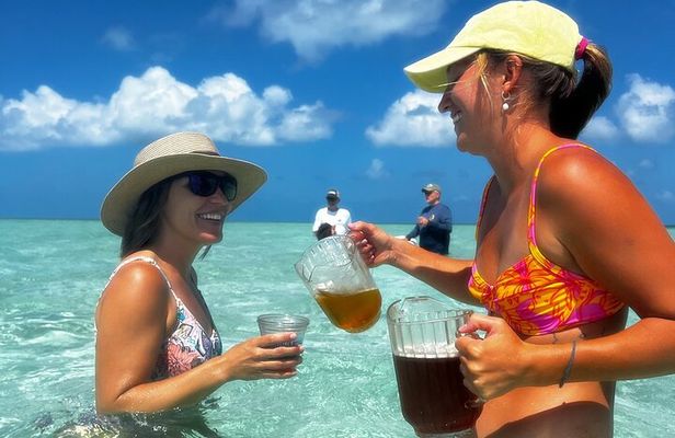 Key West's Happy Hour Sandbar & Sunset Cruise - Unlimited Drinks