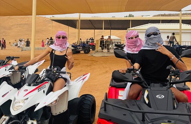 Dubai:VIP Desert Safari, Pick up/Drop off, CamelRide, BBQ & Shows