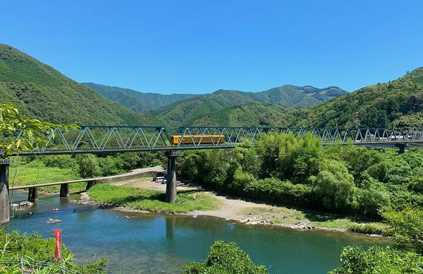 Explore the Shimanto River by Local Train and Bicycle