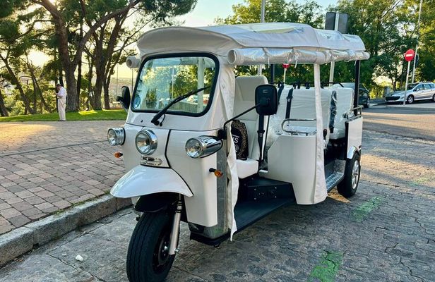 Tuk-tuk tour of downtown Madrid