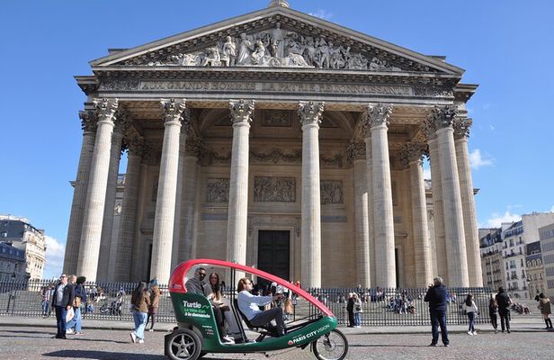 Private City-Tour by rickshaw bike in Paris: The "Saint-Germain"