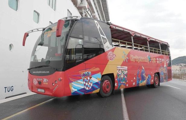 City Sightseeing Split Hop-On Hop-Off Bus & 2 Panoramic Bus Tours