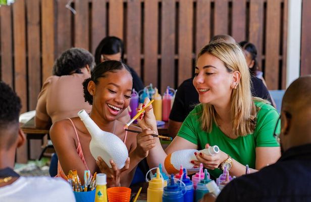 Chobolobo's Art Workshop At The Curaçao Liqueur Distillery