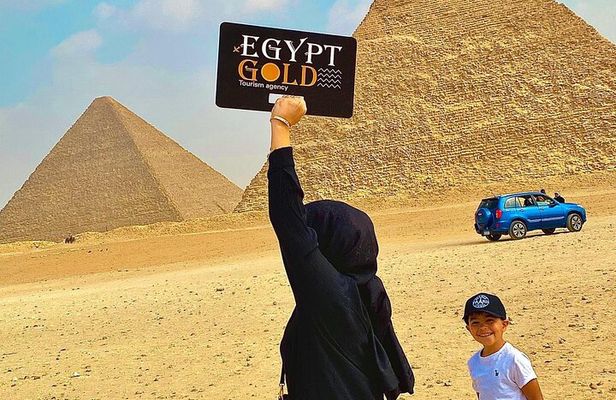 Half day Giza Pyramid Sphinx Camel Ride and lunch inside pyramid