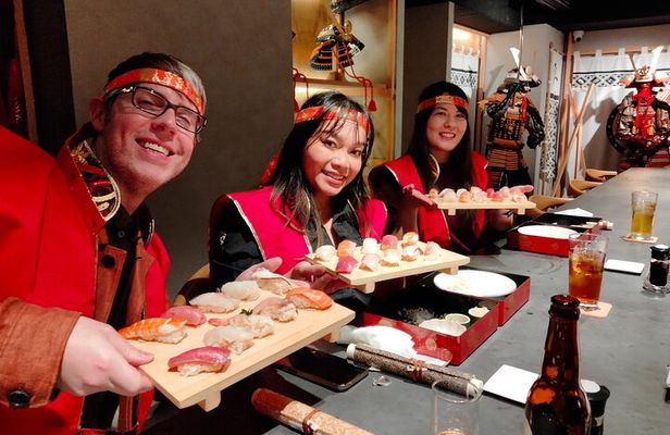Sushi Making Samurai Experience at Asakusa