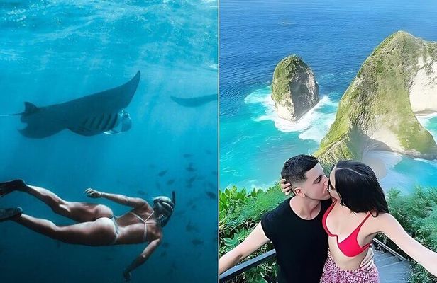Full Day Nusa Penida Manta Point Snorkeling and West Island Tour