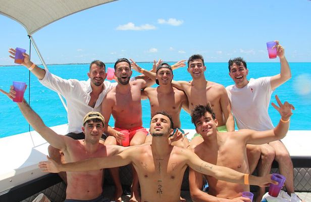 Isla Mujeres Spring Break Party Catamaran Snorkel and Open Bar