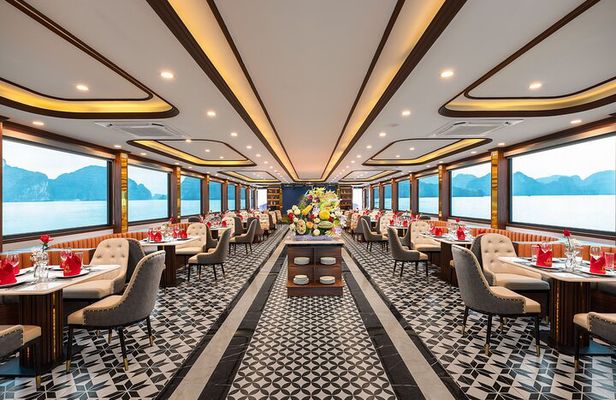 Halong Bay Full Day Tour Luxury Cruise from Halong