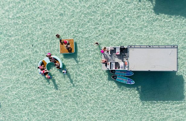 Private Crab Island Boat Charter up to 15 people