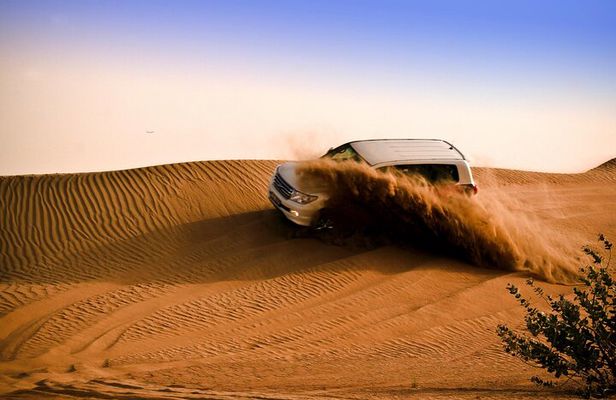 Private Evening Desert Safari with BBQ Dinner Sand Boarding