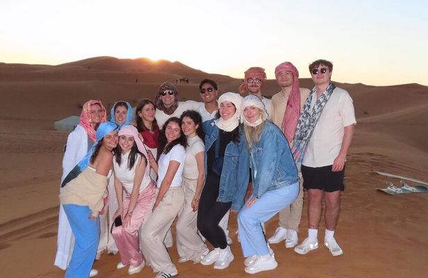 Desert Tour from Marrakech to Merzouga 4 Days