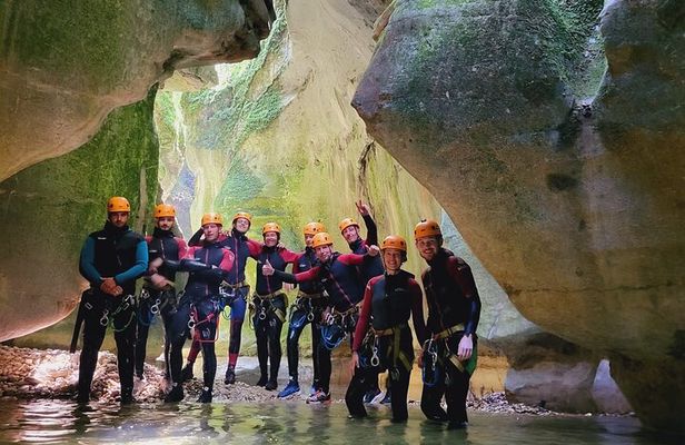 Canyoning du Groin near Lyon