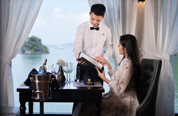 2-Day Halong Bay on Hermes Luxury Cruise with Private Balcony