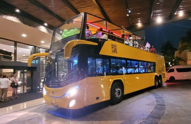 Private 3 Hour Party Bus in Cancun