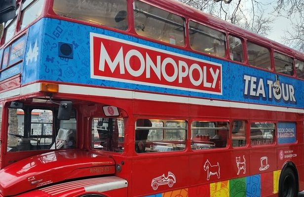 Monopoly Tea Bus Tour - By Brigit's Bakery London
