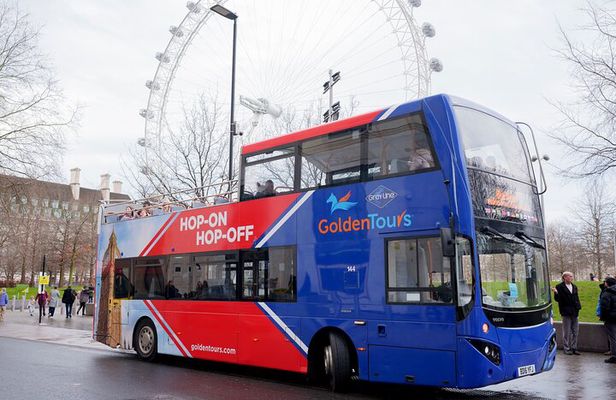 London Hop-On Hop-Off Bus Tour with Optional Cruise
