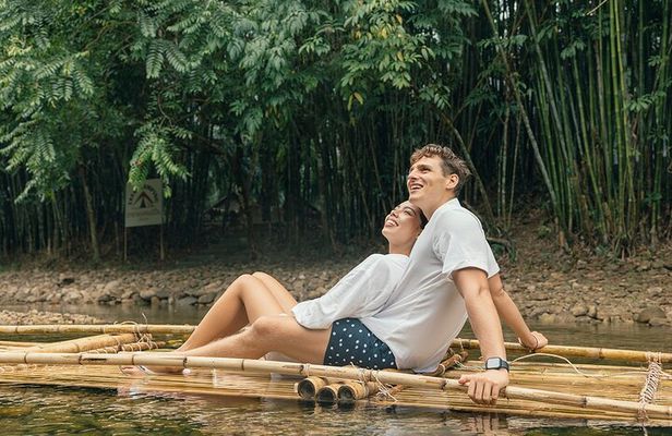 Phang Nga Half Day:Rafting, Temple, Waterfall + Phuket transfer