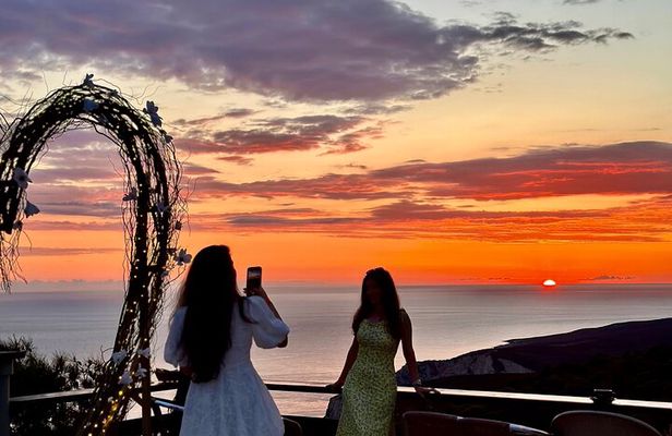 Zakynthos Romantic Sunset Tour to Mizithres and Agalas Cave