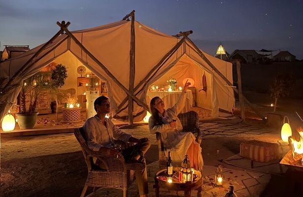 ''Marrakech'' Agafay Desert Sunset - Camel Ride - And Dinner Show