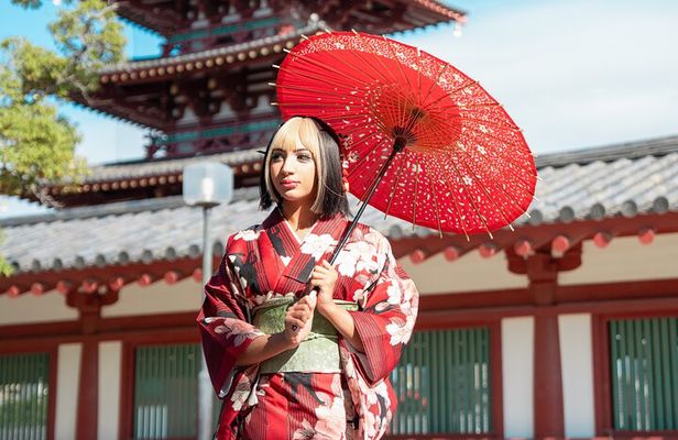 Kimono rental 1day+1FREE GIFT(KIMONO,HAORI)