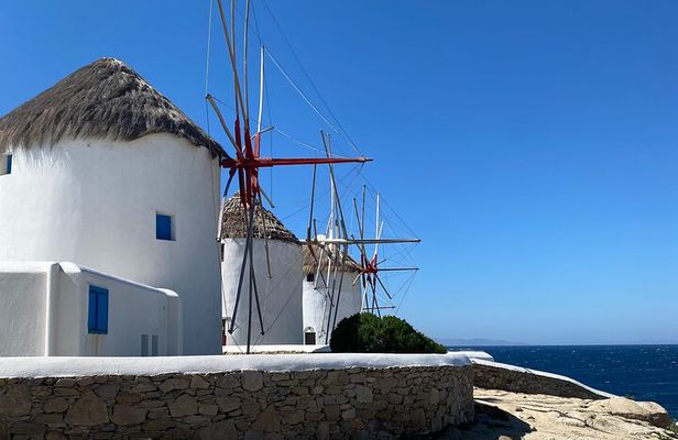 Private Mykonos Town Walking Tour And Islands Highlights