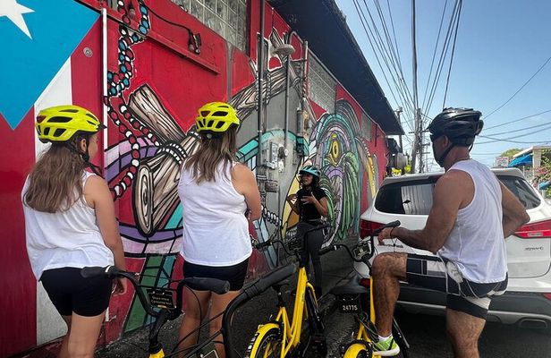 San Juan Urban Art Bike Tour 2 Hour and 4 Hour Options