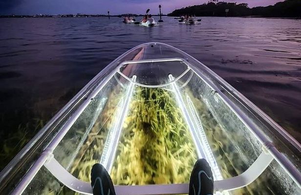 Venice Clear Kayak Glass Bottom LED Night Tour