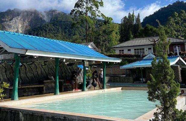 Mount Sibayak Sunrise Hike from Medan included Waterfall