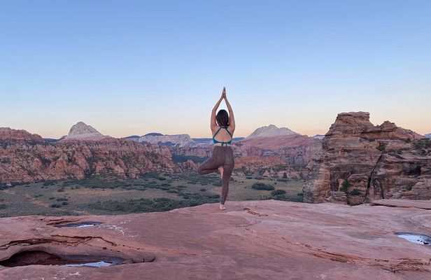 Yoga and Hike Experience in Snow Canyon