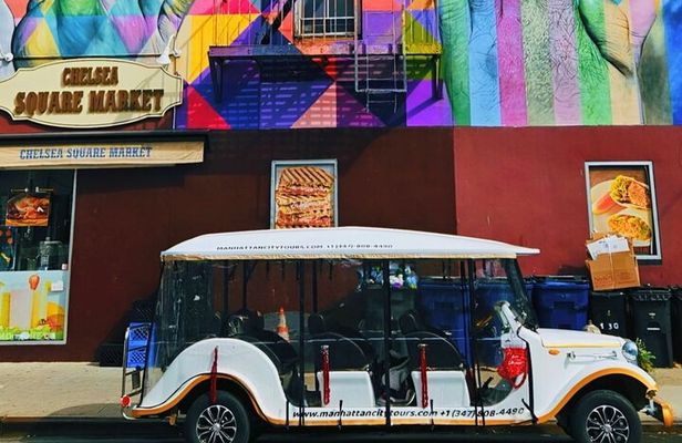 NYC: Iconic Manhattan Guided City Tour by Unique Vintage Cart