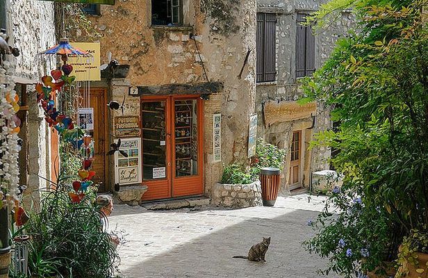 Medieval villages not far from Nice in the French Riviera France