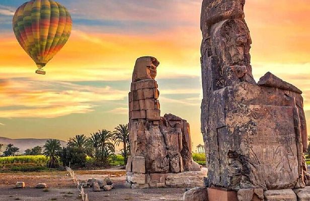 Luxury Hot Air Balloon Ride in Luxor with Transfers Included