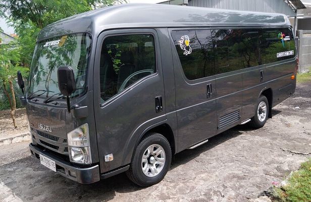 "Travel Together in Style – Rent a Spacious 20-Seat Bus Now!"