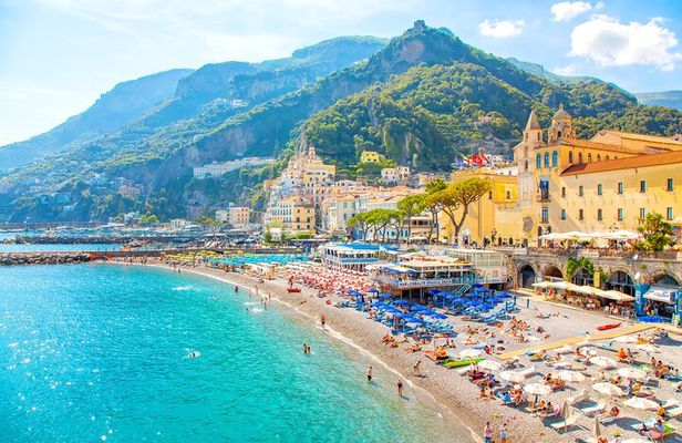Small Group Amalfi Coast Boat Day Tour from Positano