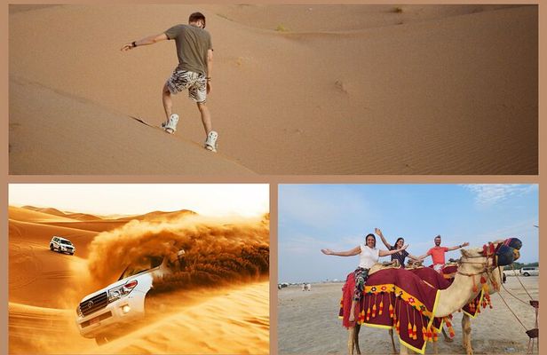 Doha: Safari, Camel Ride, Sandboarding and Inland Sea Tour
