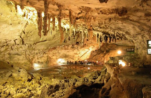 Kitakyushu Akiyoshido Cave Motonosumi Shrine Tour from Fukuoka