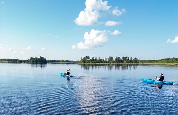 Lapland Kayak Adventure in Rovaniemi