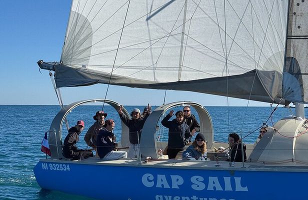 Golf Juan Sailing Day Tour With Snorkeling At The Island